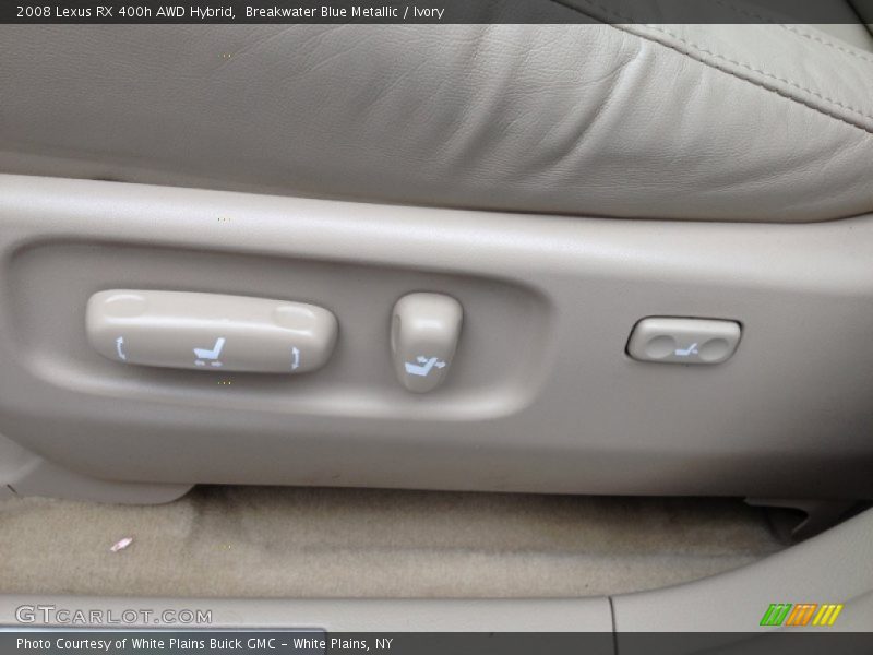 Breakwater Blue Metallic / Ivory 2008 Lexus RX 400h AWD Hybrid