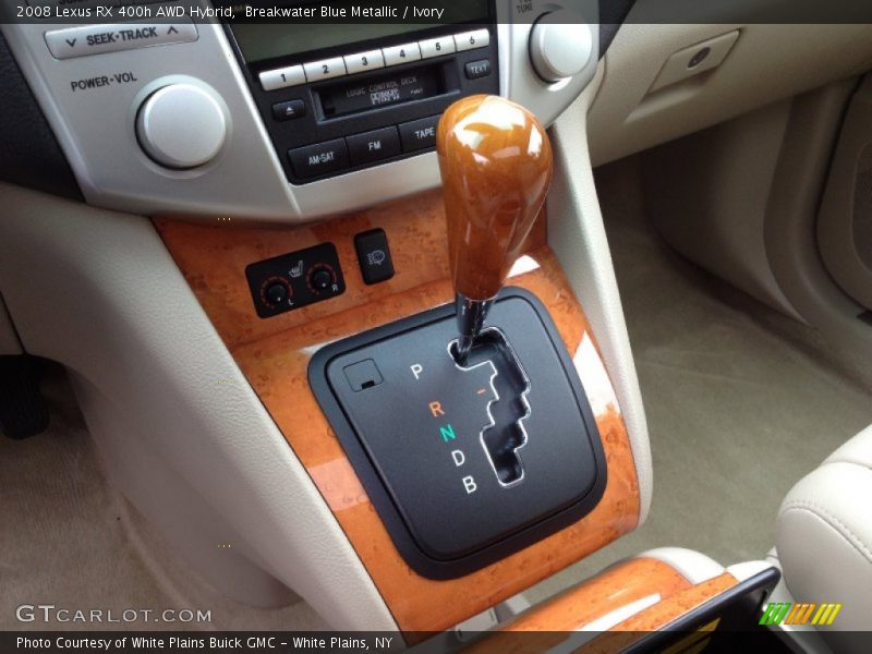 Breakwater Blue Metallic / Ivory 2008 Lexus RX 400h AWD Hybrid