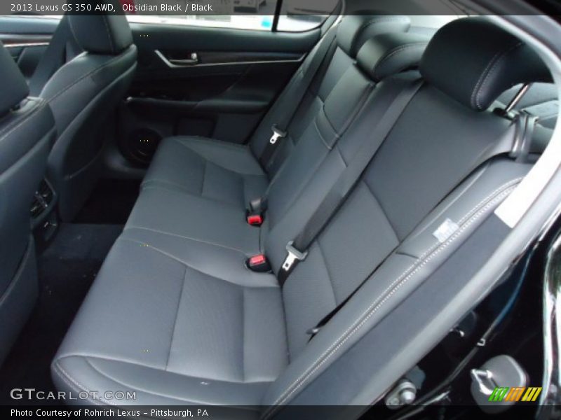 Obsidian Black / Black 2013 Lexus GS 350 AWD