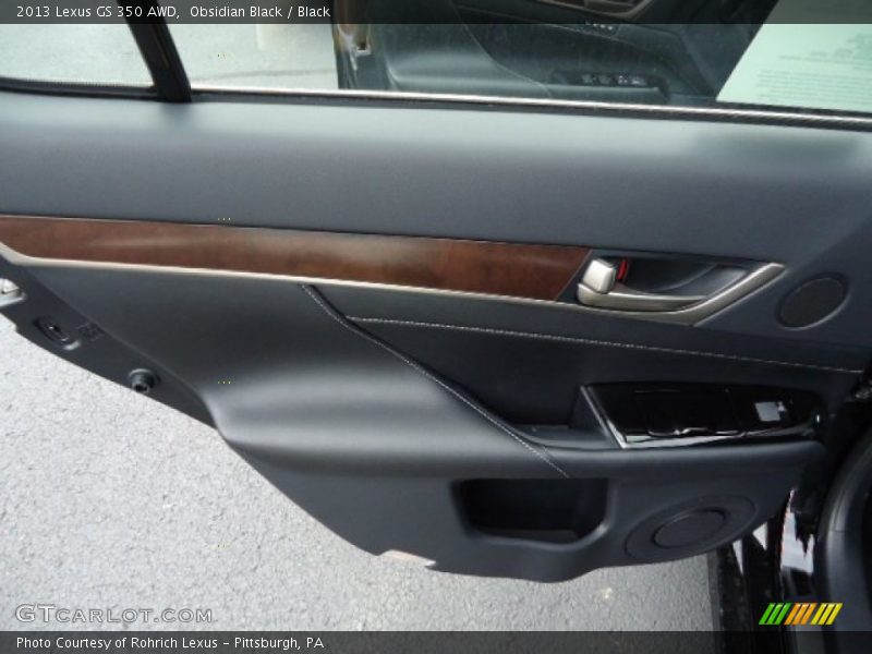 Obsidian Black / Black 2013 Lexus GS 350 AWD
