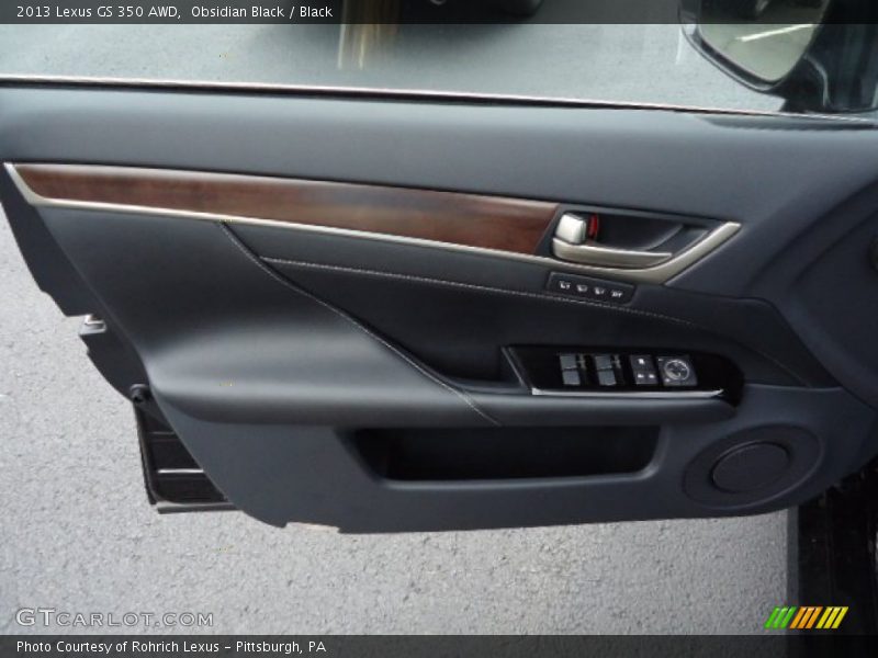 Obsidian Black / Black 2013 Lexus GS 350 AWD