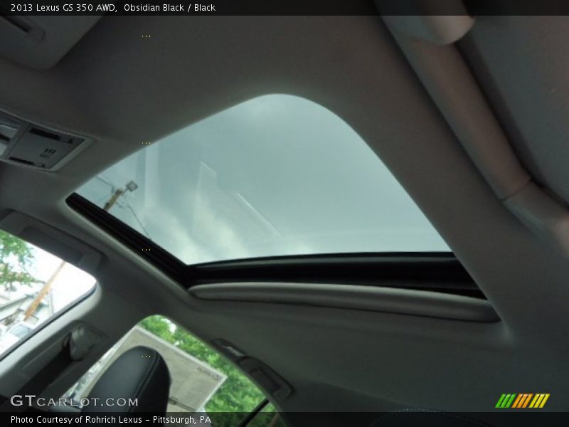 Obsidian Black / Black 2013 Lexus GS 350 AWD