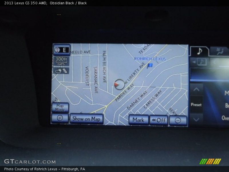 Obsidian Black / Black 2013 Lexus GS 350 AWD