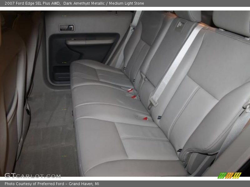 Dark Amethyst Metallic / Medium Light Stone 2007 Ford Edge SEL Plus AWD