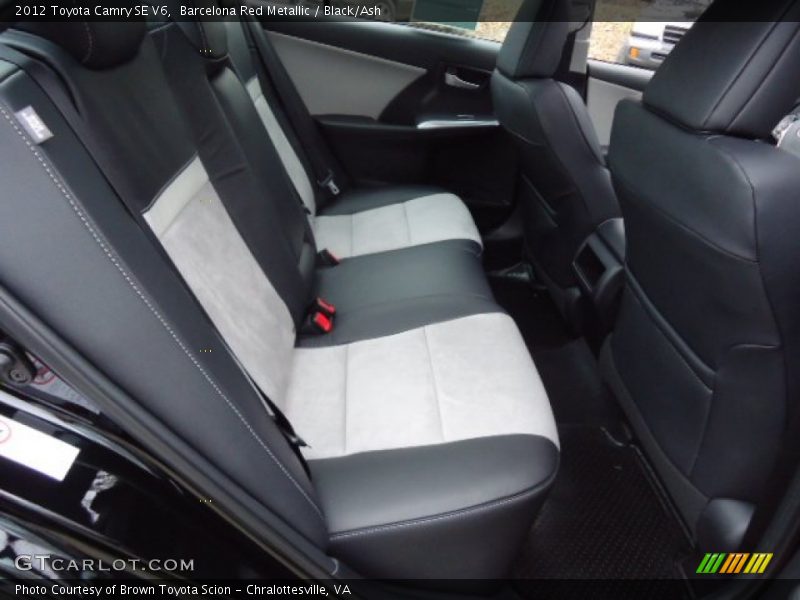 Barcelona Red Metallic / Black/Ash 2012 Toyota Camry SE V6