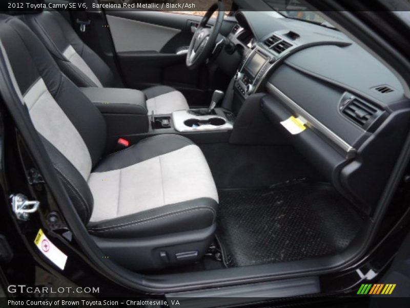 Barcelona Red Metallic / Black/Ash 2012 Toyota Camry SE V6