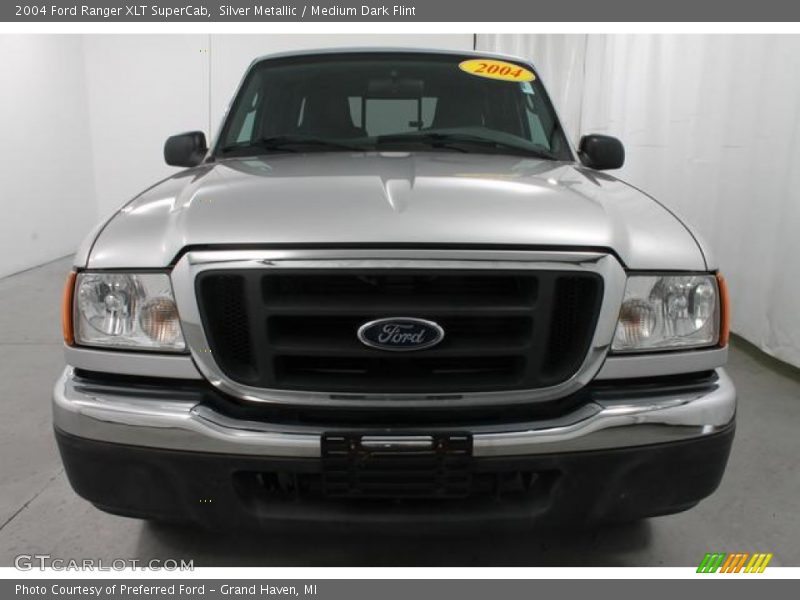 Silver Metallic / Medium Dark Flint 2004 Ford Ranger XLT SuperCab