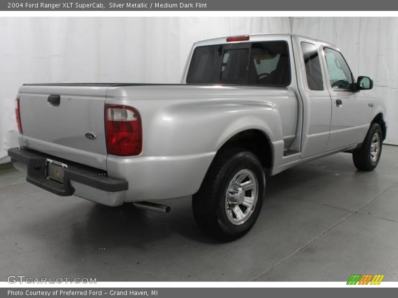 Silver Metallic / Medium Dark Flint 2004 Ford Ranger XLT SuperCab
