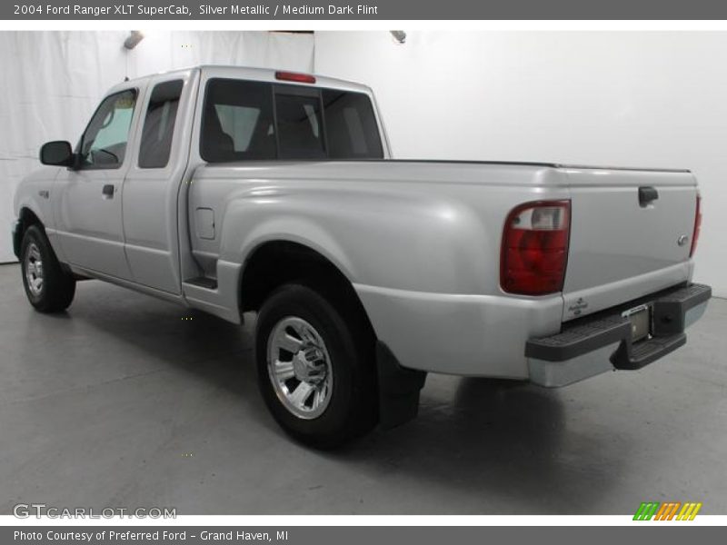 Silver Metallic / Medium Dark Flint 2004 Ford Ranger XLT SuperCab