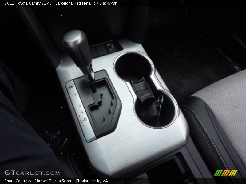 Barcelona Red Metallic / Black/Ash 2012 Toyota Camry SE V6