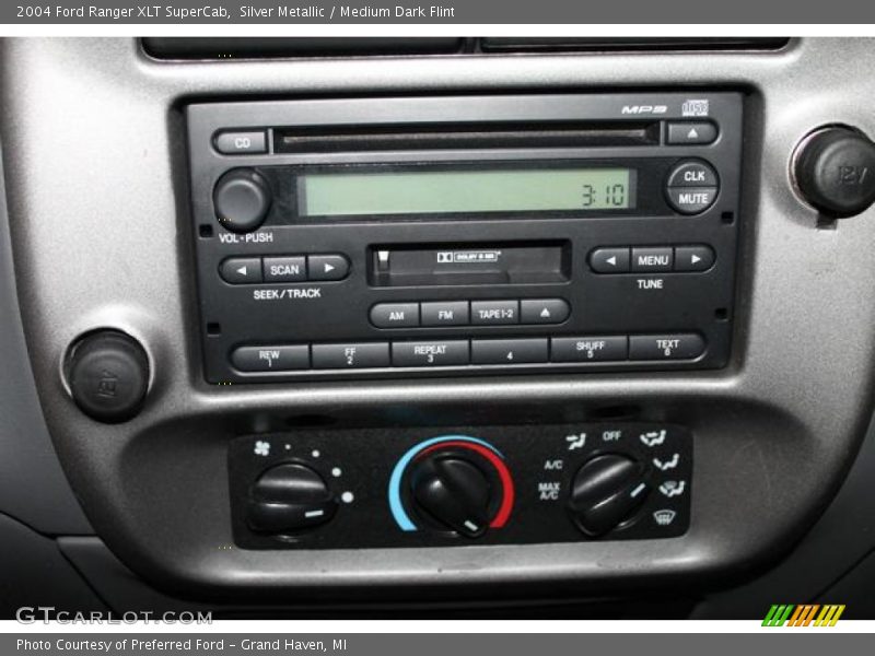 Silver Metallic / Medium Dark Flint 2004 Ford Ranger XLT SuperCab