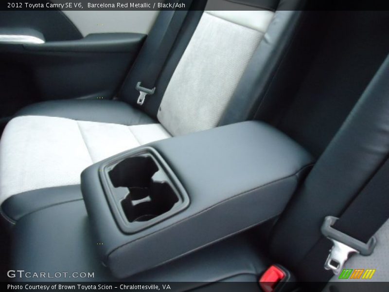 Barcelona Red Metallic / Black/Ash 2012 Toyota Camry SE V6