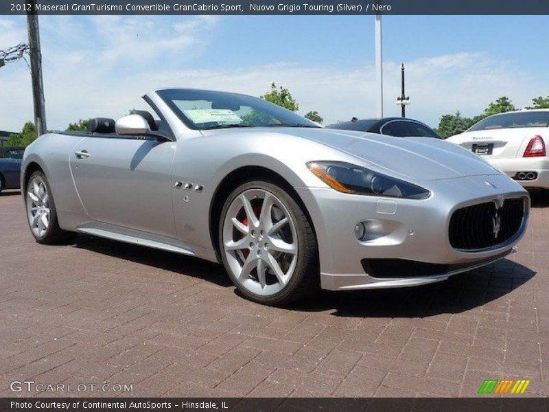Front 3/4 View of 2012 GranTurismo Convertible GranCabrio Sport