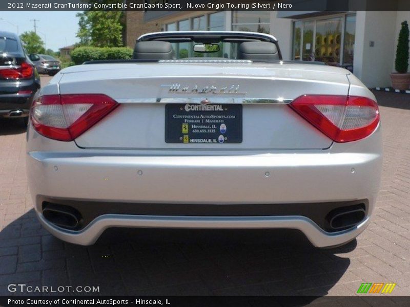 Nuovo Grigio Touring (Silver) / Nero 2012 Maserati GranTurismo Convertible GranCabrio Sport