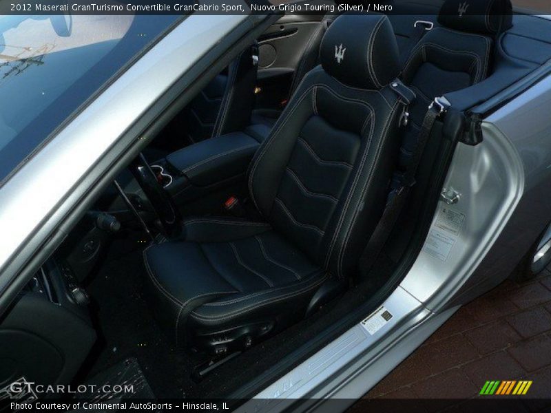 Nuovo Grigio Touring (Silver) / Nero 2012 Maserati GranTurismo Convertible GranCabrio Sport