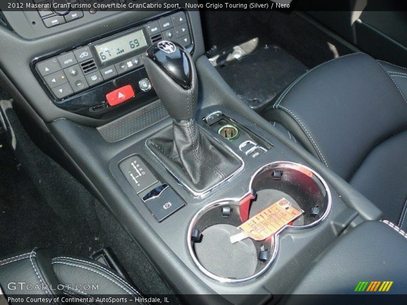  2012 GranTurismo Convertible GranCabrio Sport 6 Speed ZF Paddle-Shift Automatic Shifter