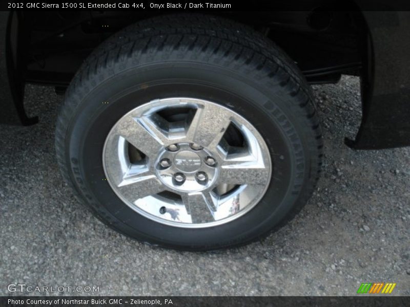 Onyx Black / Dark Titanium 2012 GMC Sierra 1500 SL Extended Cab 4x4