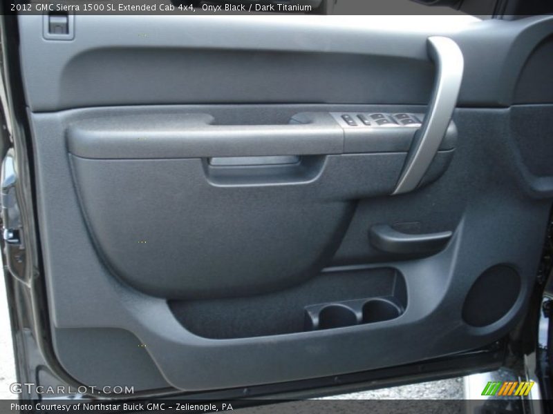 Onyx Black / Dark Titanium 2012 GMC Sierra 1500 SL Extended Cab 4x4