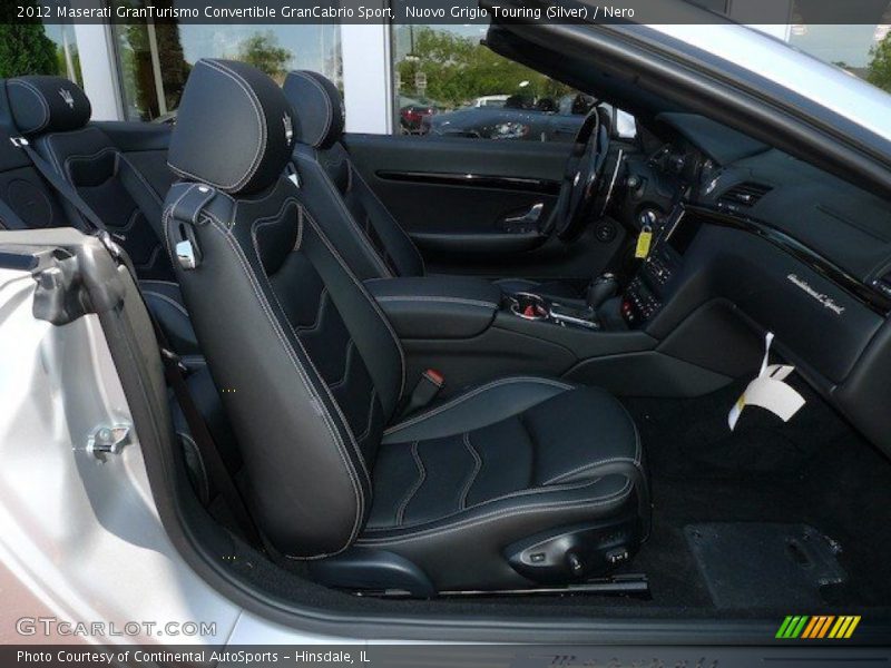 Nuovo Grigio Touring (Silver) / Nero 2012 Maserati GranTurismo Convertible GranCabrio Sport