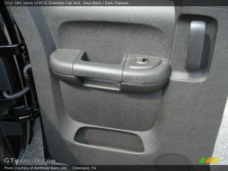 Onyx Black / Dark Titanium 2012 GMC Sierra 1500 SL Extended Cab 4x4