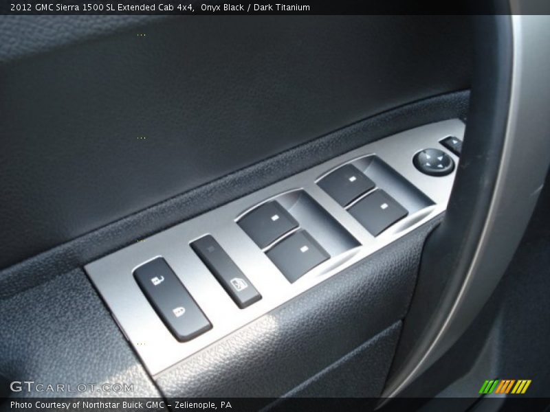 Onyx Black / Dark Titanium 2012 GMC Sierra 1500 SL Extended Cab 4x4