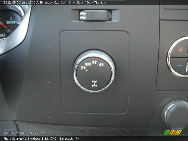 Onyx Black / Dark Titanium 2012 GMC Sierra 1500 SL Extended Cab 4x4