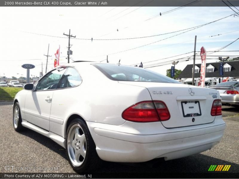 Glacier White / Ash 2000 Mercedes-Benz CLK 430 Coupe