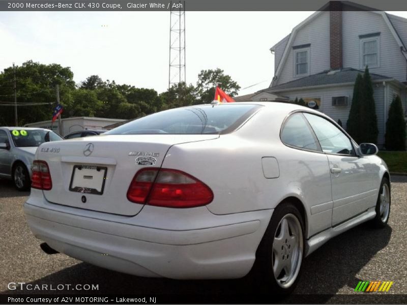 Glacier White / Ash 2000 Mercedes-Benz CLK 430 Coupe