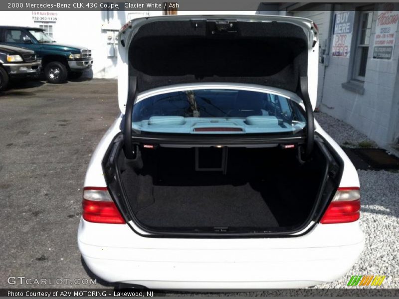 Glacier White / Ash 2000 Mercedes-Benz CLK 430 Coupe