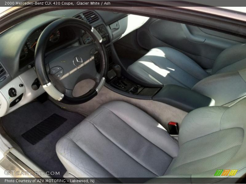 Glacier White / Ash 2000 Mercedes-Benz CLK 430 Coupe