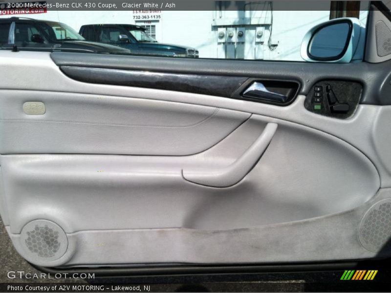 Glacier White / Ash 2000 Mercedes-Benz CLK 430 Coupe