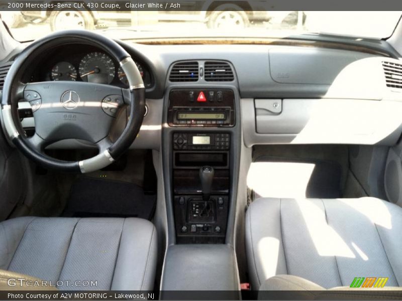Glacier White / Ash 2000 Mercedes-Benz CLK 430 Coupe