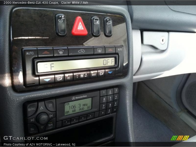 Glacier White / Ash 2000 Mercedes-Benz CLK 430 Coupe