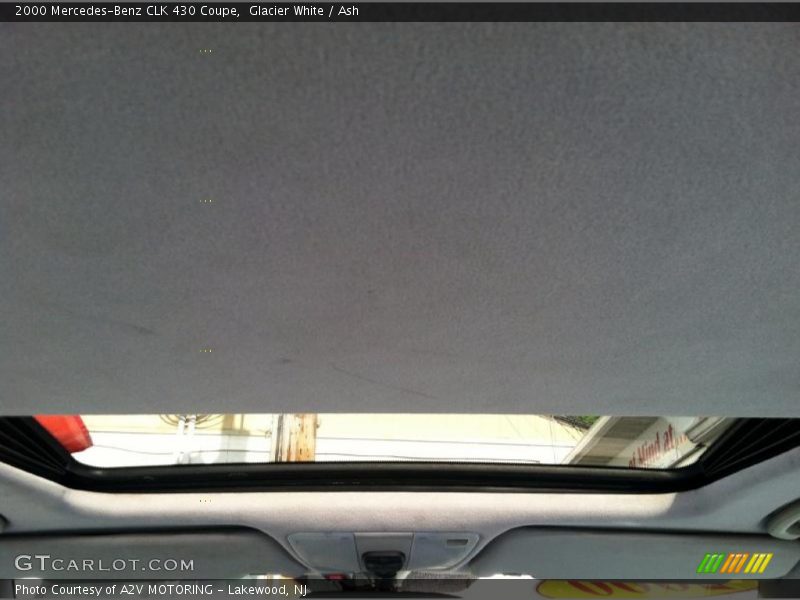 Glacier White / Ash 2000 Mercedes-Benz CLK 430 Coupe