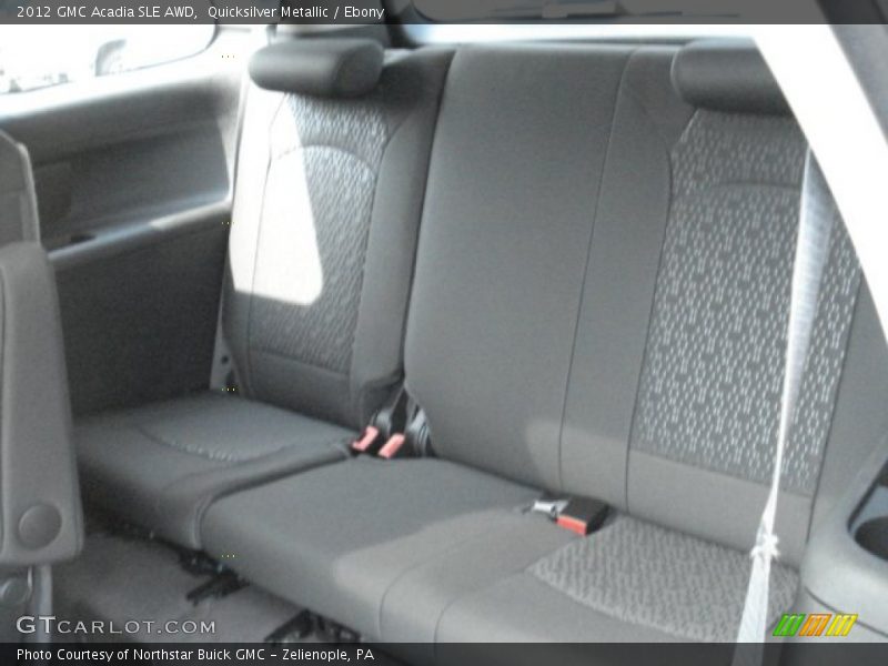 Quicksilver Metallic / Ebony 2012 GMC Acadia SLE AWD