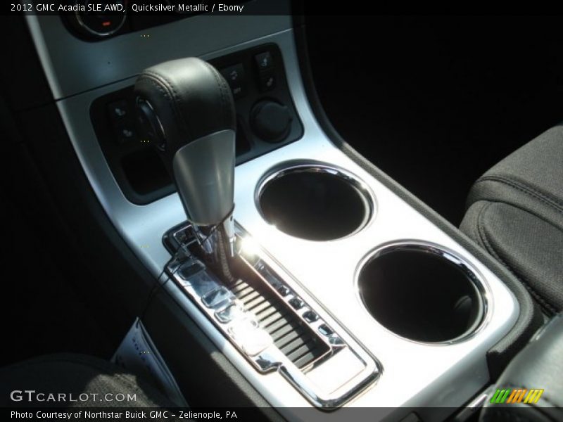 Quicksilver Metallic / Ebony 2012 GMC Acadia SLE AWD