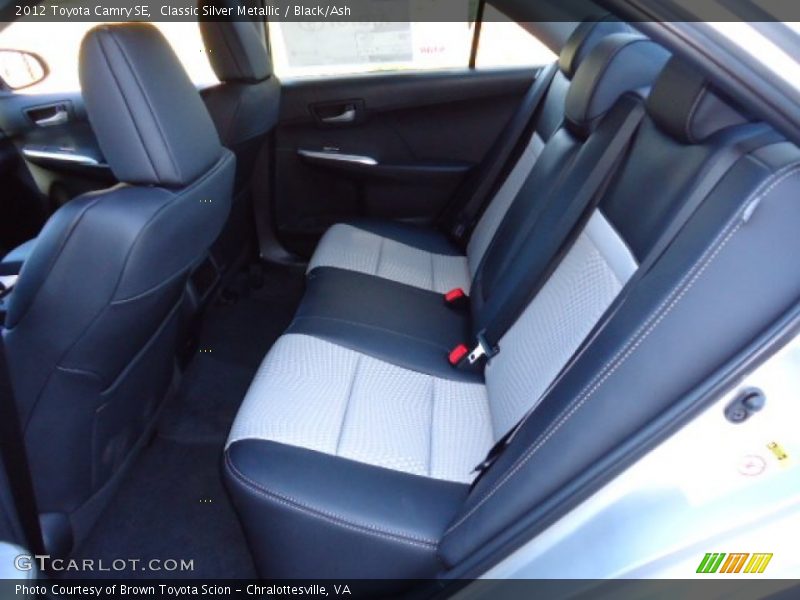 Classic Silver Metallic / Black/Ash 2012 Toyota Camry SE