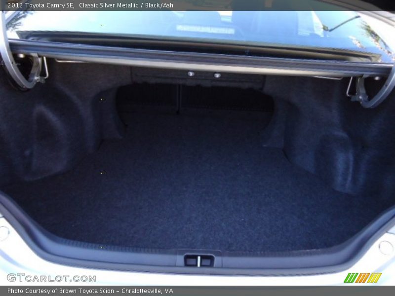 Classic Silver Metallic / Black/Ash 2012 Toyota Camry SE