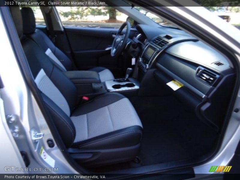 Classic Silver Metallic / Black/Ash 2012 Toyota Camry SE