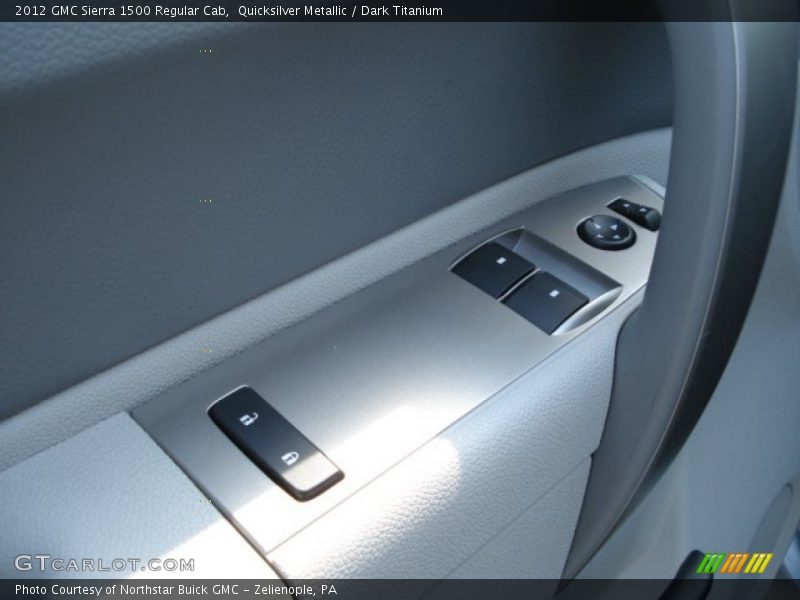 Quicksilver Metallic / Dark Titanium 2012 GMC Sierra 1500 Regular Cab
