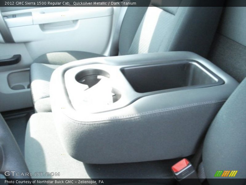 Quicksilver Metallic / Dark Titanium 2012 GMC Sierra 1500 Regular Cab