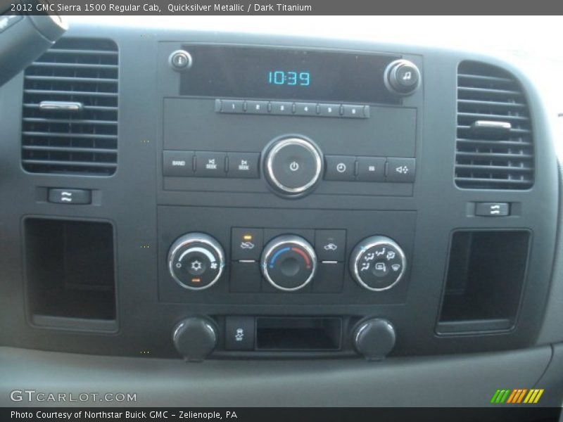 Quicksilver Metallic / Dark Titanium 2012 GMC Sierra 1500 Regular Cab