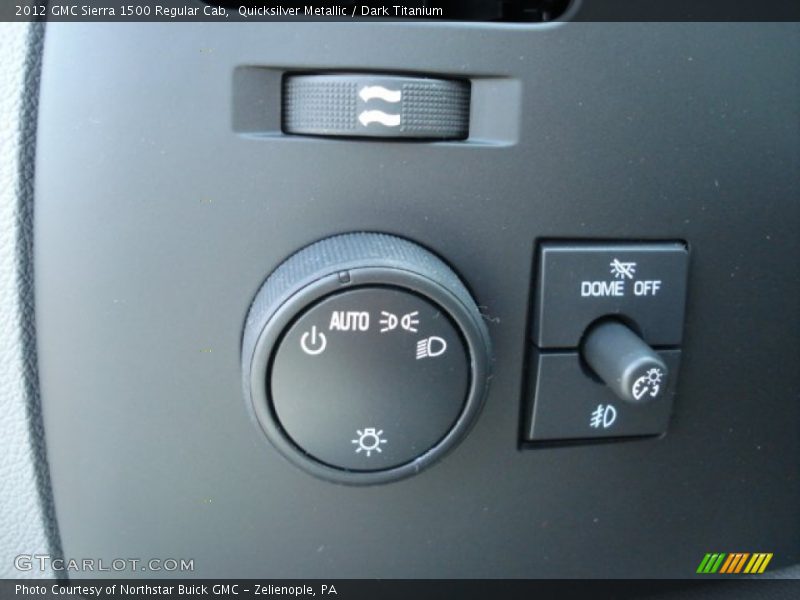 Quicksilver Metallic / Dark Titanium 2012 GMC Sierra 1500 Regular Cab