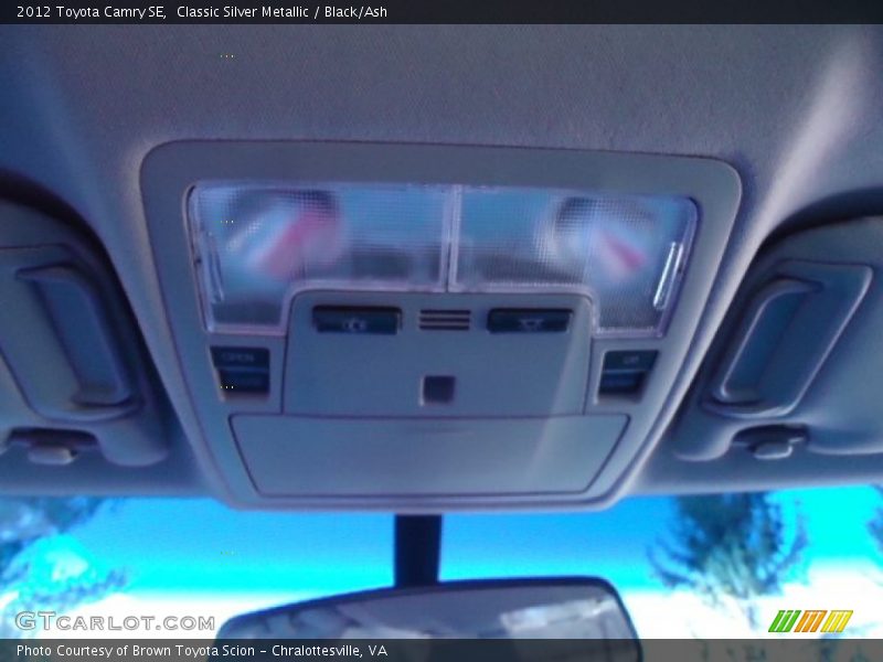 Classic Silver Metallic / Black/Ash 2012 Toyota Camry SE