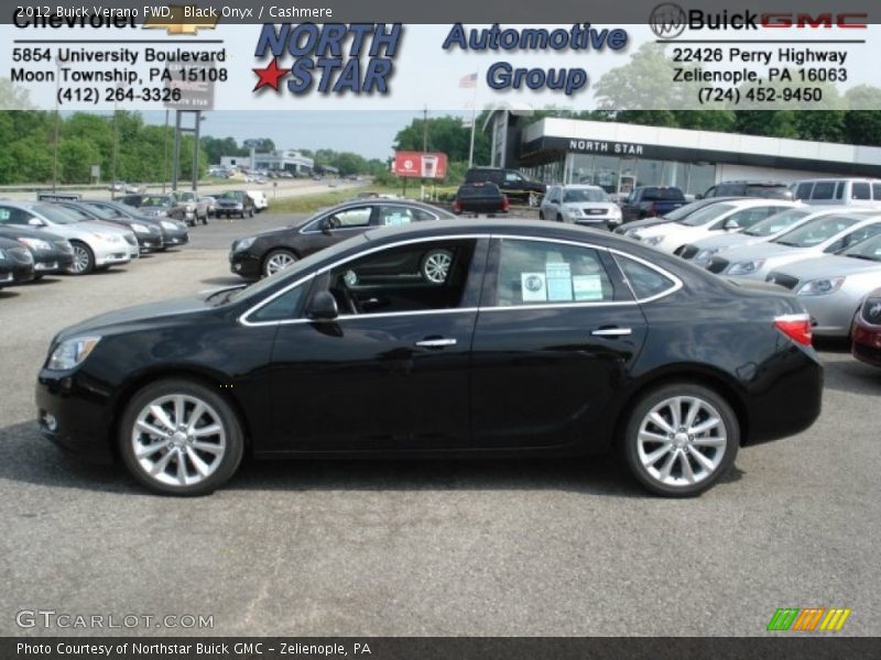 Black Onyx / Cashmere 2012 Buick Verano FWD