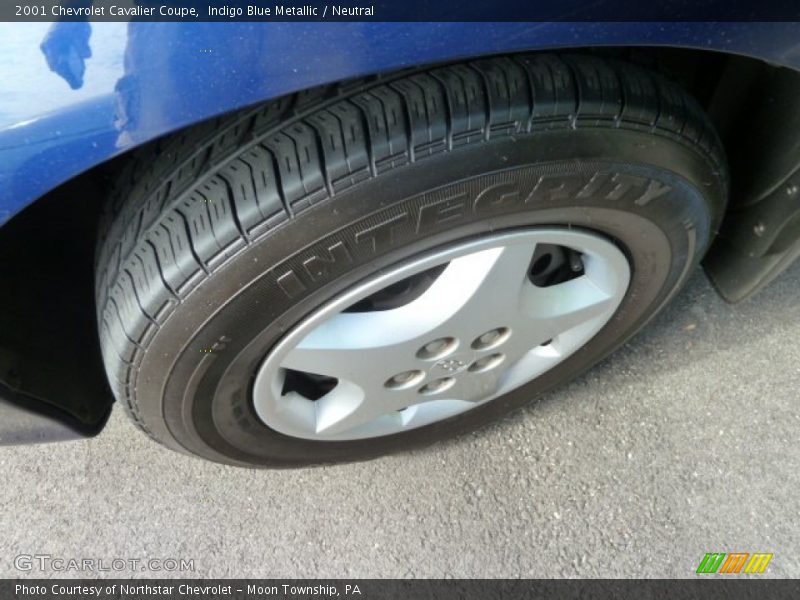 Indigo Blue Metallic / Neutral 2001 Chevrolet Cavalier Coupe