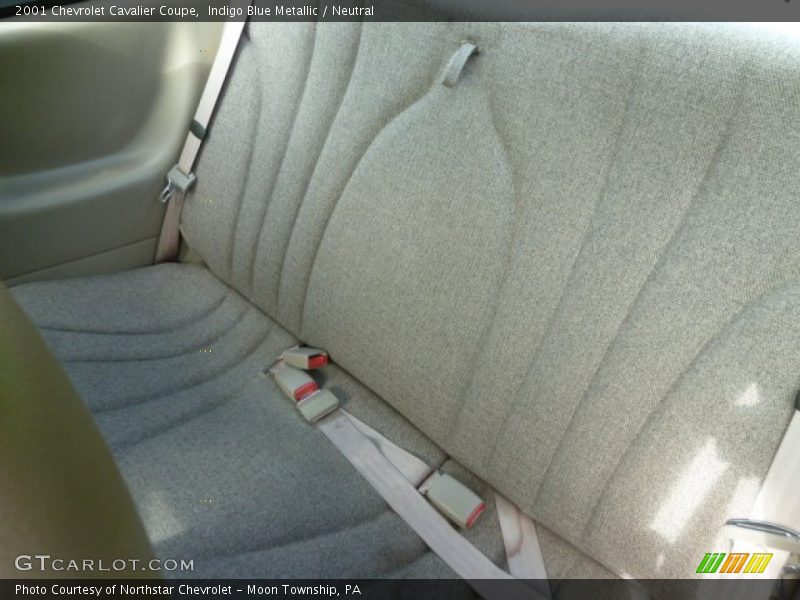 Indigo Blue Metallic / Neutral 2001 Chevrolet Cavalier Coupe