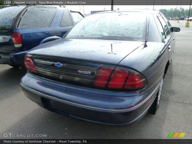 Navy Blue Metallic / Medium Gray 1999 Chevrolet Lumina