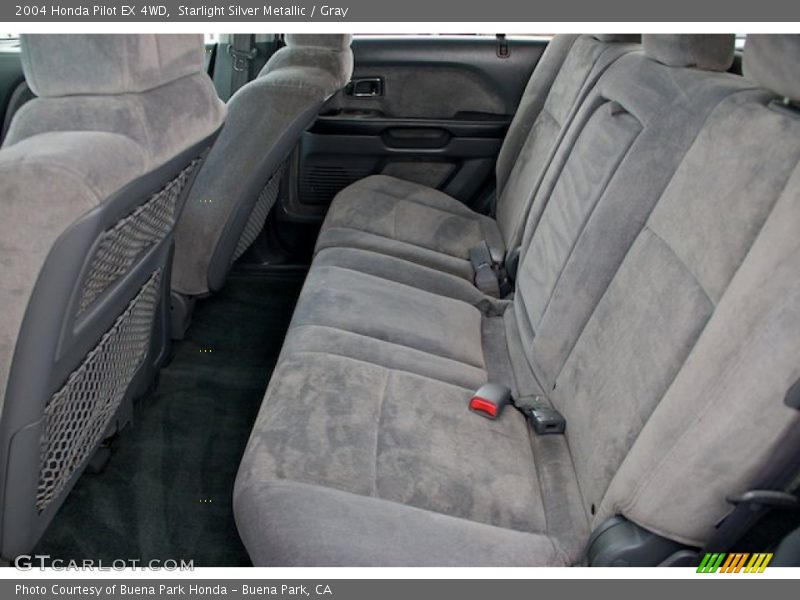 Starlight Silver Metallic / Gray 2004 Honda Pilot EX 4WD