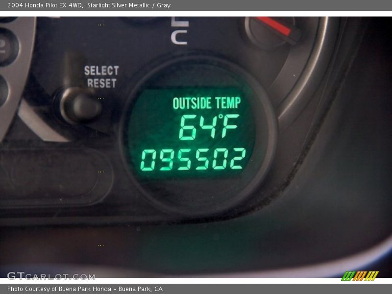 Starlight Silver Metallic / Gray 2004 Honda Pilot EX 4WD